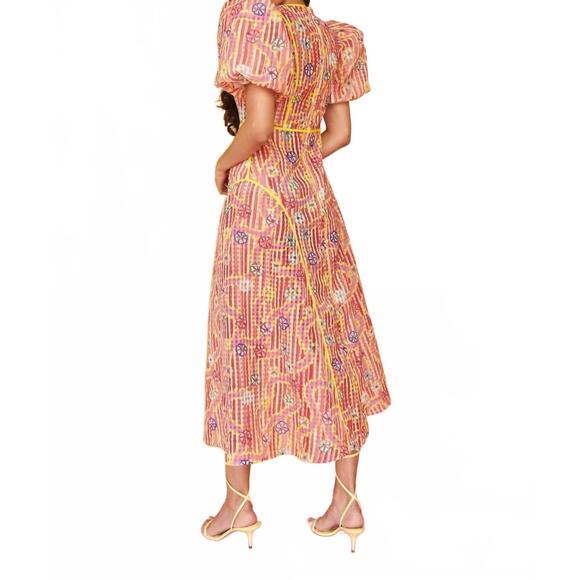 NEW CELIA B nammu maxi dress in multi - Picture 4 of 4